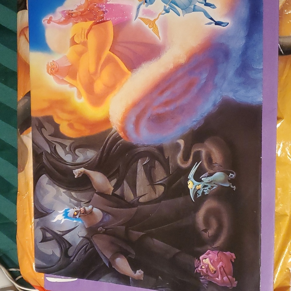 Hercules Lithograph